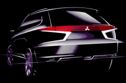 Mitsubishi Outlander PHEV Concept for Paris 2014